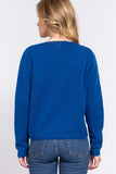 Royal Blue Sweater-Sandi's Styles