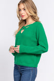 Green Sweater-Sandi's Styles