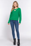 Green Sweater-Sandi's Styles