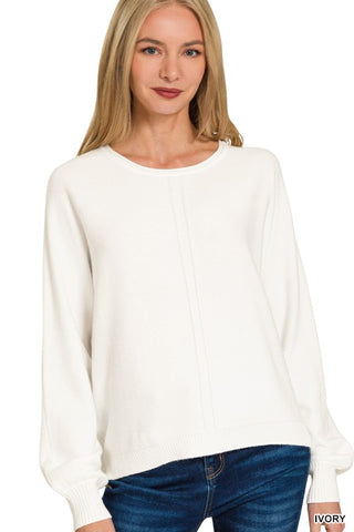 Ivory Sweater-Sandi's Styles
