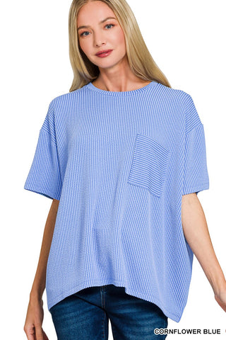 Cornflower Blue Top