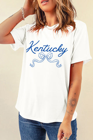White Kentucky Top-Sandi's Styles