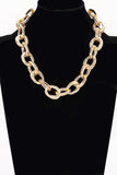 Oversized Gold Necklace-Sandi's Styles