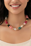 Colorful beaded Necklace-Sandi's Styles