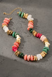 Colorful beaded Necklace-Sandi's Styles