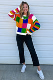 Colorblock Sweater
