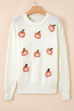 Cream Pumpkin Sweater