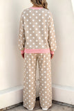Brown Polka Dot Set-Sandi's Styles