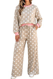 Brown Polka Dot Set-Sandi's Styles