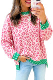 Pink and Green Leopard Top-Sandi's Styles