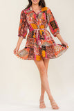 Patchwork Dress