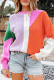 Colorful Sweater-Sandi's Styles