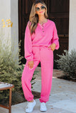 Pink Lounge Set-Sandi's Styles
