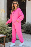 Pink Lounge Set-Sandi's Styles