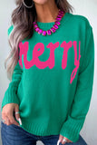 Green Merry Sweater-Sandi's Styles