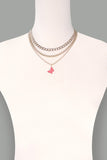 Butterfly Layered Necklace-Sandi's Styles