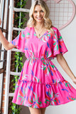 Pink Vibes Dress-Sandi's Styles