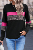 Black and Pink Color Block Top-Sandi's Styles