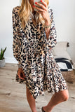 Black Leopard Dress-Sandi's Styles