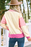 Pink and Yellow Stripe Top-Sandi's Styles