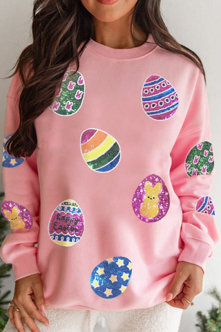 Pink Easter Egg Top-Sandi's Styles