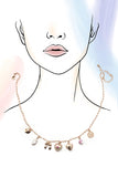 Pink Porcelain Necklace-Sandi's Styles