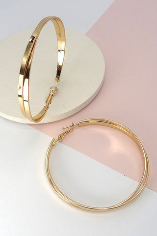 Large Gold Hoops-Sandi's Styles