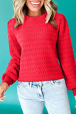 Red Sweater-Sandi's Styles