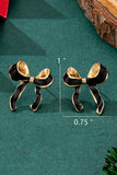 Red Bow Earrings-Sandi's Styles