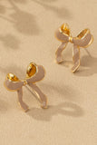 Red Bow Earrings-Sandi's Styles