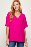 Hot Pink Spring Top-Sandi's Styles