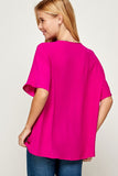 Hot Pink Spring Top-Sandi's Styles